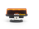 Безжични Wireless Стоп светлини с Mагнит 12v 24v Лед Led Оранжеви Аварийни Светлини Блиц Светлина - Avtozona