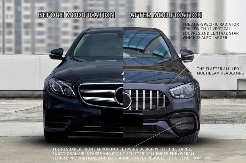 Боди Кит за Mercedes E-Class W213 (2016-2019) към Facelift 2020 E63s Design - Avtozona