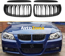 Черни Решетки с Пиано Дизайн за BMW E90 (2005-2008) - Avtozona