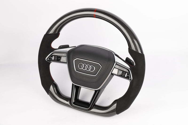 Custom Карбонов Волан за Audi A7 S7 RS7 A6 S6 RS6 C8 A8 A6L S8 - Avtozona