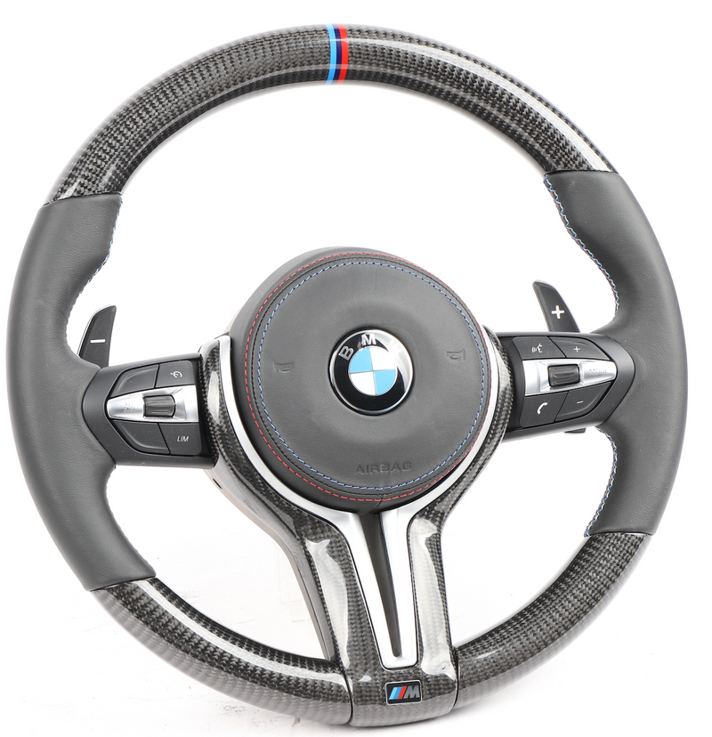 Custom LEATHER M Волан за BMW F30 F31 F32 F10 F20 F22 F15 F16 X1 X3 X4 X5 X6 - Avtozona