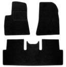 Πατάκια Petex για Tesla Model 3 (2018+) - 3 τεμάχια, μαύρο, ύφασμα REX