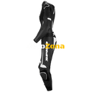 Дамски кожен мото екип SPIDI TRACK PERF PRO Black/White - Avtozona