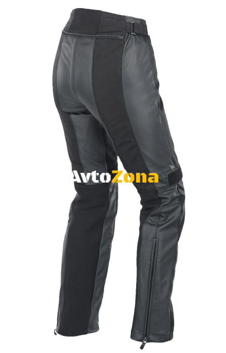 Дамски кожен мото панталон SPIDI TEKER LADY PANT Black - Avtozona