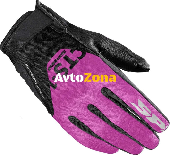 Дамски мото ръкавици SPIDI CTS-1 Black/Fuchsia - Avtozona