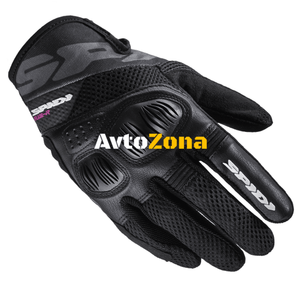 Дамски мото ръкавици SPIDI FLASH-R EVO Black - Avtozona