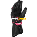 Дамски мото ръкавици SPIDI STR-5 BLACK/FUCHSIA - Avtozona