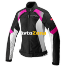 Дамско мото яке SPIDI FLASH EVO BLACK/FUCHSIA - Avtozona