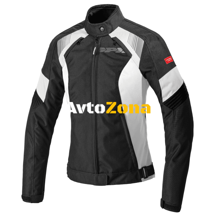 Дамско мото яке SPIDI FLASH EVO BLACK/WHITE - Avtozona