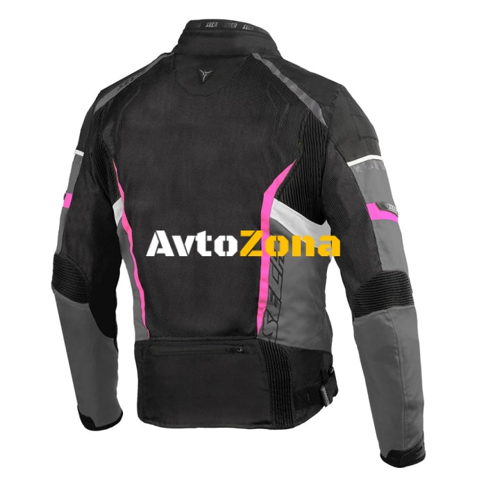 Дамско текстилно яке SECA AIRFLOW II BLACK/FUCHSIA - Avtozona