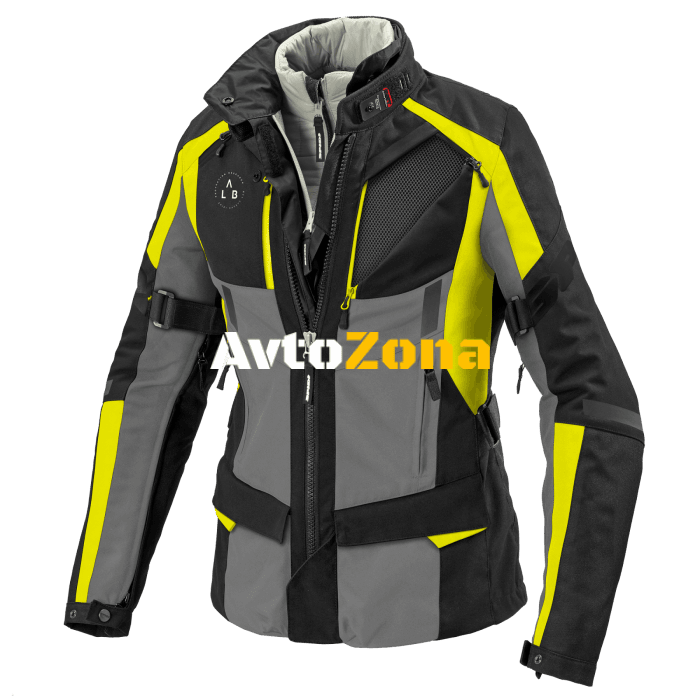 Дамско текстилно яке SPIDI 4 SEASON EVO Yelllow fluo - Avtozona