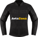 Дамско текстилно мото яке ICON HOOLIGAN CE BLACK - Avtozona