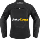 Дамско текстилно мото яке ICON MESH AF STEALTH - Avtozona