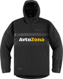 Дамско текстилно мото яке ICON PDX3 CE BLACK - Avtozona