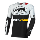 Детска мотокрос блуза O’NEAL MAYHEM HEXX V.23 BLACK/WHITE - Avtozona