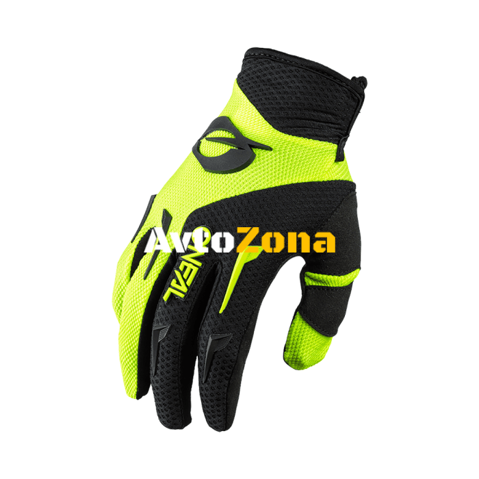 Детски мотокрос ръкавици O’NEAL ELEMENT NEON YELLOW/BLACK 2021 - Avtozona