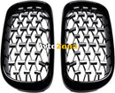 Diamond Chrome Black Решетки за BMW X6 F16 (2014-2019) - Avtozona
