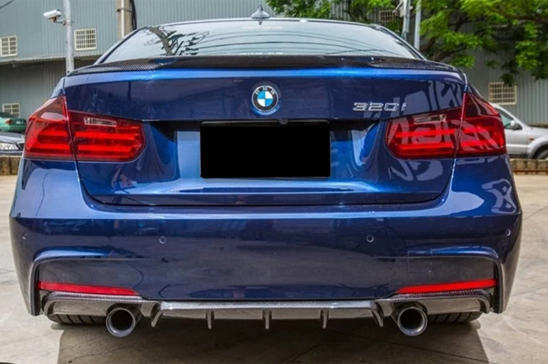 Дифузьор за BMW 3 Series F30 F31 (2011-2019) M Performance Design Carbon Film - Avtozona