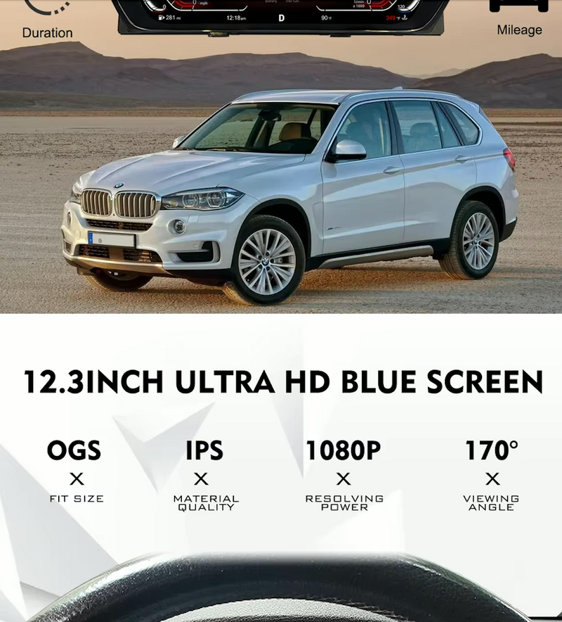 Дигитално Табло за BMW X6 E71 (2007-2013) Design 2024 - Avtozona