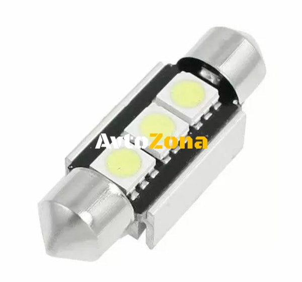 Диодна крушка за плафон 42мм 3smd 5050 - canbus - Avtozona