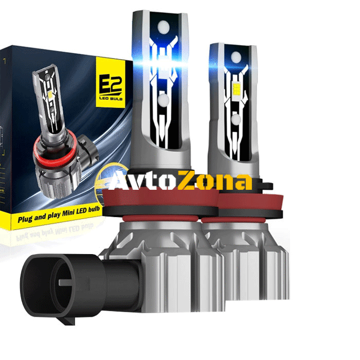 Диодни крушки Е2 H11 35W 12V - Avtozona