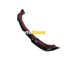 Добавка предна броня за Mercedes W204 C-class (2007-2013) - черен гланц - Avtozona