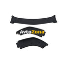 Добавка предна броня за Mercedes W204 C-class (2007-2013) - черен гланц - Avtozona