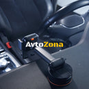 Държач за телефон Baseus Easy Control Pro с вендуза сив (SUYK020014) - Avtozona