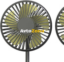 Двоен вентилатор с гъвкаво рамо - 12V/24V - Avtozona