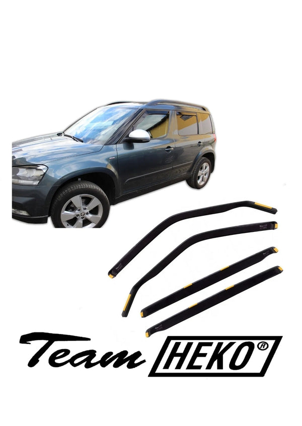 Ветробрани Team HEKO за SKODA YETI (2009 + ) 4бр. предни и задни - Avtozona