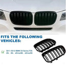 Двойни Бъбреци Решетки За БМВ BMW X3 F25 Преди Фейслифт 2010г.-2014г. Черен Гланц Лак - Avtozona