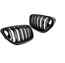 Двойни Бъбреци Решетки За БМВ BMW F22 F23 F24 F27 E87 2012г.-2018г. Черен Гланц Лак - Avtozona