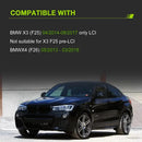 Двойни Бъбреци Решетки За БМВ BMW X3 X4 FACELIFT F25 F26 2014 - 2017г. Черен Гланц Лак - Avtozona