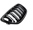 Двойни Бъбреци Решетки За БМВ BMW F22 F23 F24 F27 E87 2012г.-2018г. Черен Гланц Лак - Avtozona