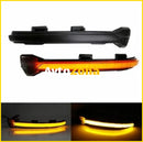 Диодни мигачи за странични огледала за Audi A6 C7 (2011-2018) - опушени с бягащ мигач - Avtozona