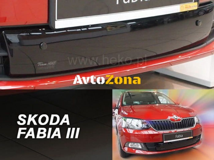 Зимен дефлектор за SKODA Fabia III (2015-2018) - down - Avtozona