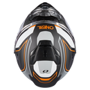 ЕНДУРО КАСКА D-SRS SQUARE V.24 BLACK/GRAY/ORANGE - Avtozona