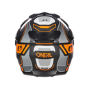 ЕНДУРО КАСКА D-SRS SQUARE V.24 BLACK/GRAY/ORANGE - Avtozona