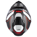 Ендуро каска D-SRS SQUARE V.24 BLACK/GRAY/RED - Avtozona