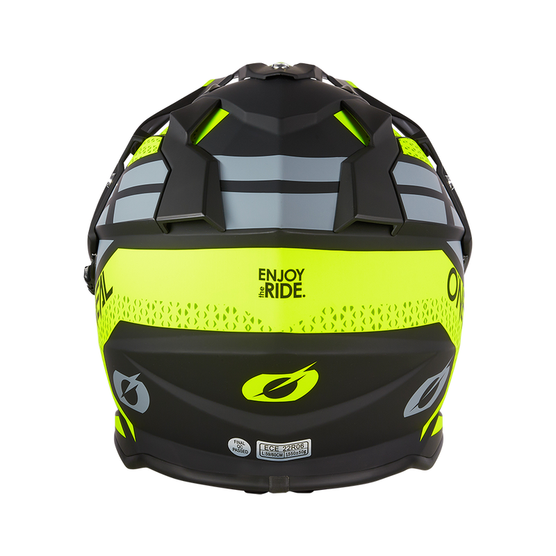 ЕНДУРО КАСКА O’NEAL SIERRA II R NEON YELLOW/BLACK/GRAY V.24 - Avtozona