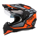 ЕНДУРО КАСКА O’NEAL SIERRA II R ORANGE/BLACK/GRAY V.24 - Avtozona