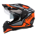 ЕНДУРО КАСКА O’NEAL SIERRA II R ORANGE/BLACK/GRAY V.24 - Avtozona