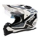 Ендуро каска O’NEAL SIERRA II R WHITE/BLACK/GRAY V.24 - Avtozona