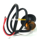 Габарит LED Светодиоден Тип Копче Маркер Токос Оранжев Жълт 24V - Avtozona