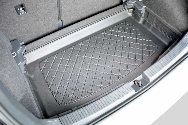 Гумирана стелка за багажник за Volkswagen T-Cross (2019 + ) lower boot; adjustable boot floor in the lowest position - Avtozona