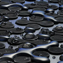 Гумена стелка Rezaw-Plast за Ford Transit Custom (2013-2018) 2 места с отделни седалки / Тип леген - Avtozona