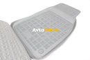 Гумени стелки Rezaw-Plast за Audi A6 (2004-2008) / A6 Allroad (2006-2011) - тип леген сиви - Avtozona