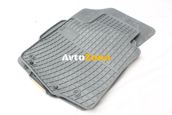 Гумени стелки за Citroen C1 (2008 - 2014) Peugeot 107 (2005 - 2014) Toyota Aygo (2005-2014) - Сиви - Avtozona