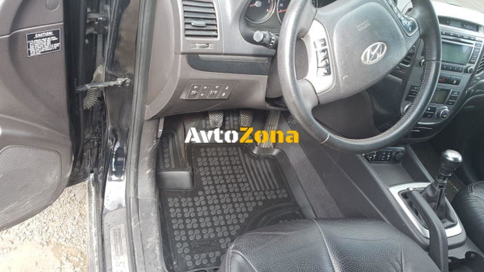 Гумени стелки за Hyundai Santa Fe (2007-2012) тип леген - Avtozona