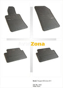 Гумени стелки за Peugeot 508 (2011 + ) - Avtozona